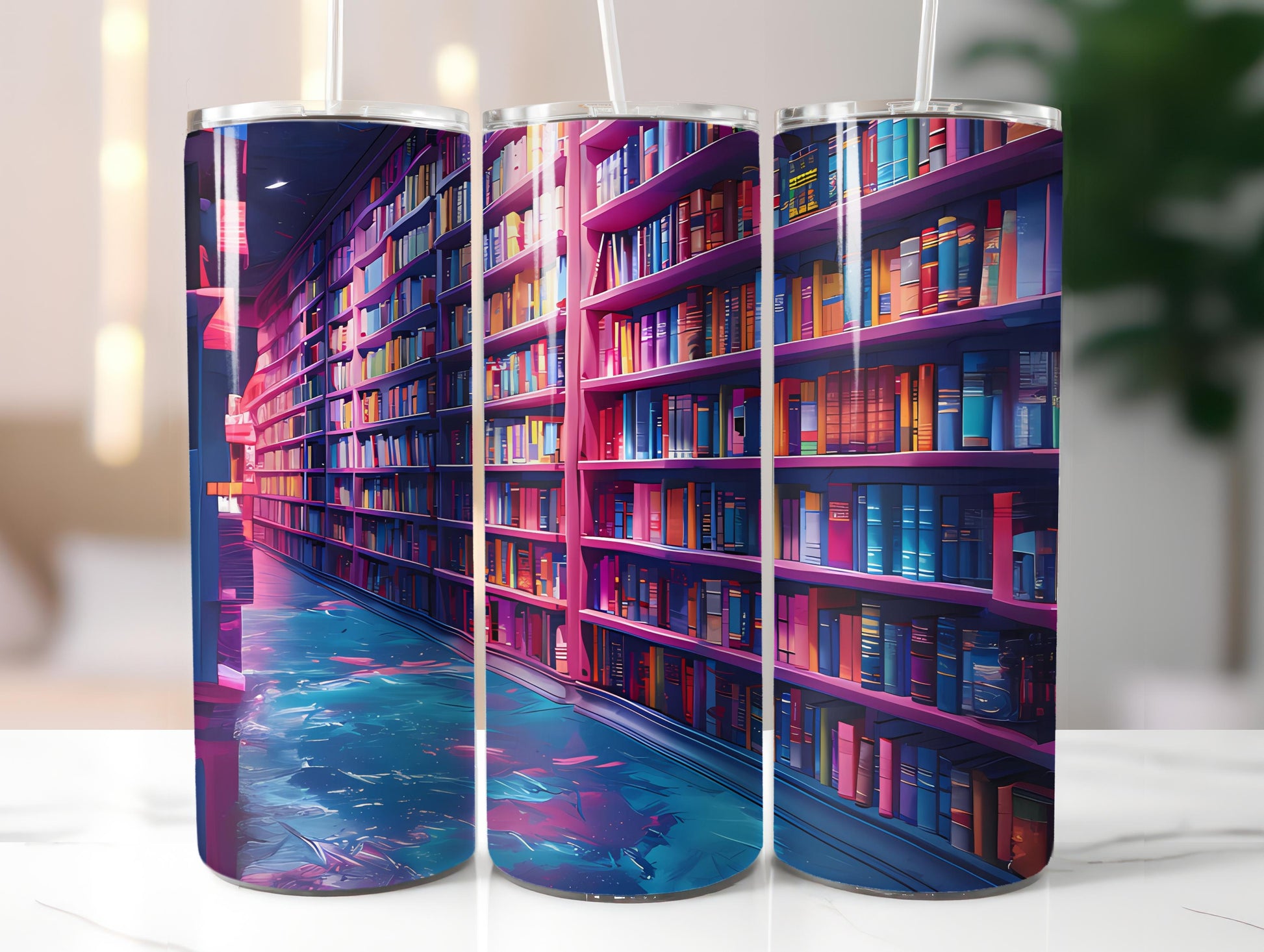 Book Clubs 1 Tumbler Wrap - CraftNest - Digital Crafting and Art