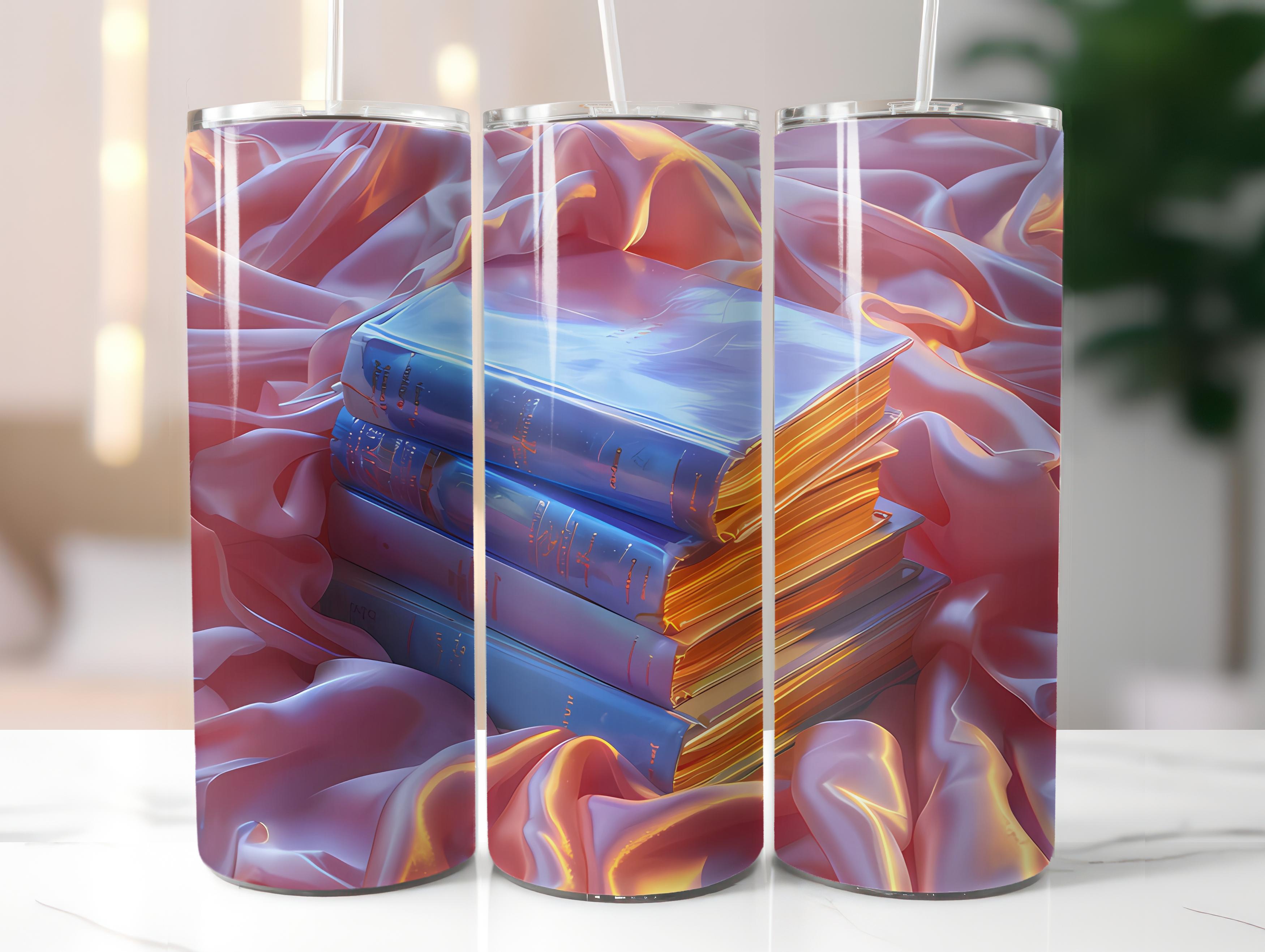 Book Clubs 4 Tumbler Wrap - CraftNest - Digital Crafting and Art