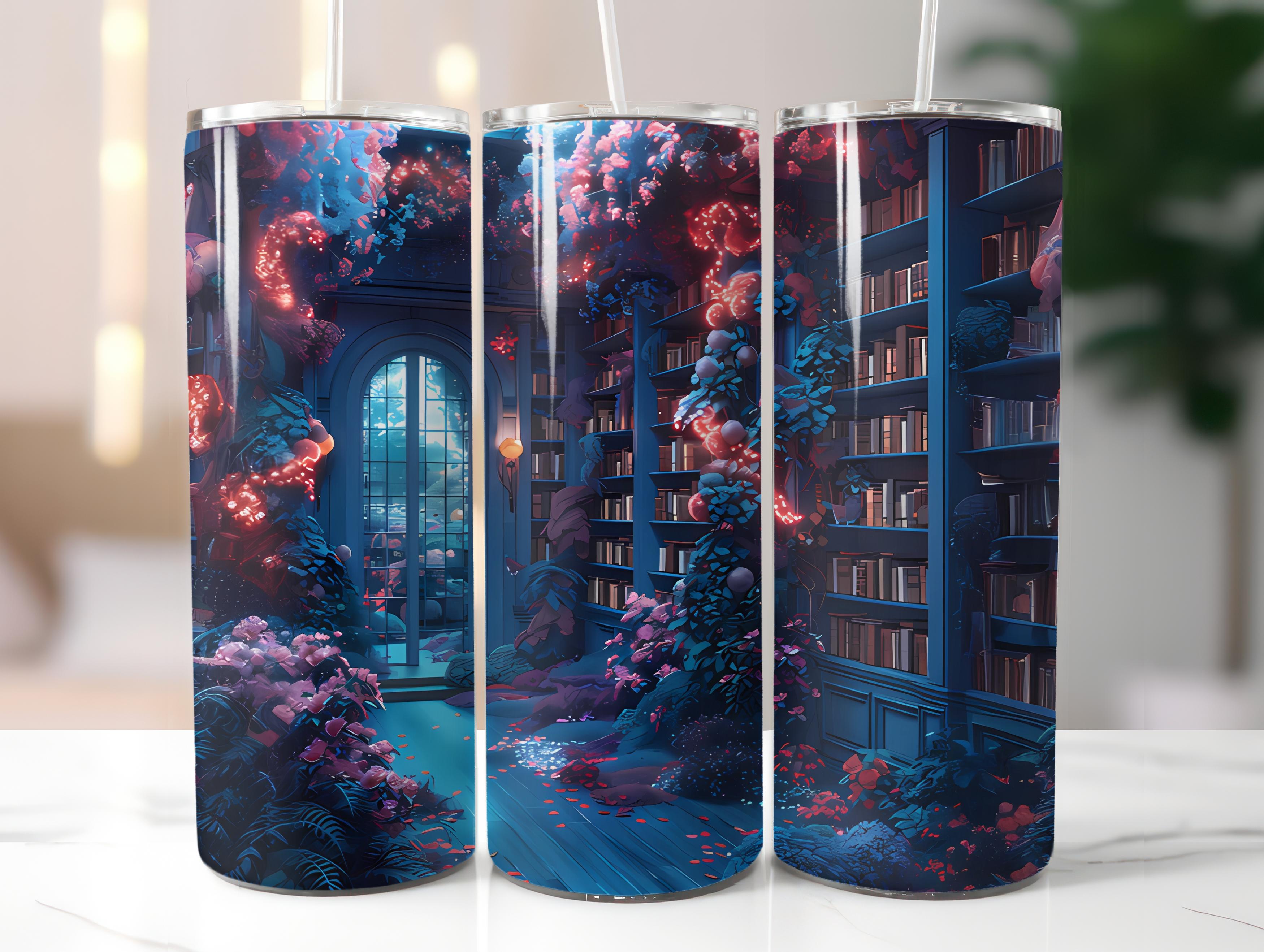 Book Clubs 3 Tumbler Wrap - CraftNest - Digital Crafting and Art