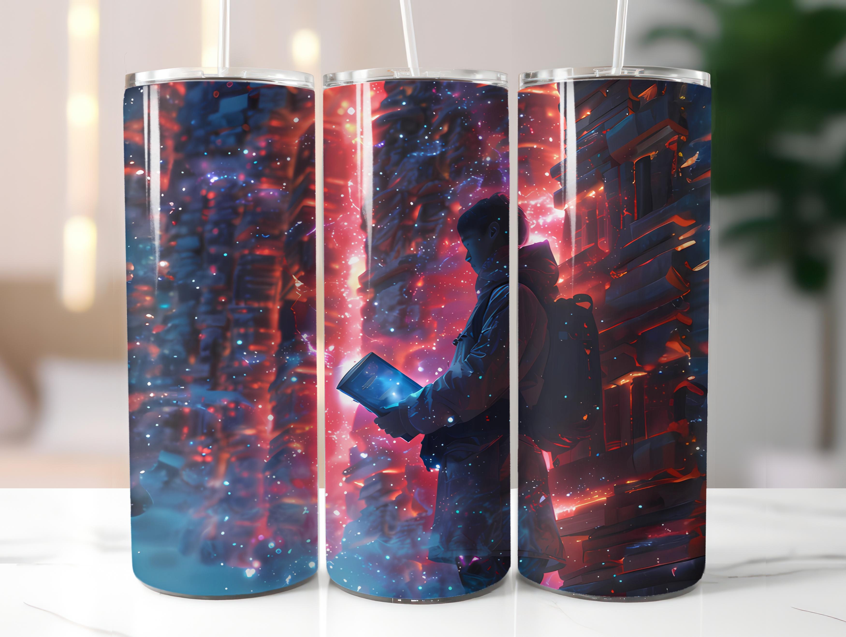 Book Clubs 2 Tumbler Wrap - CraftNest - Digital Crafting and Art