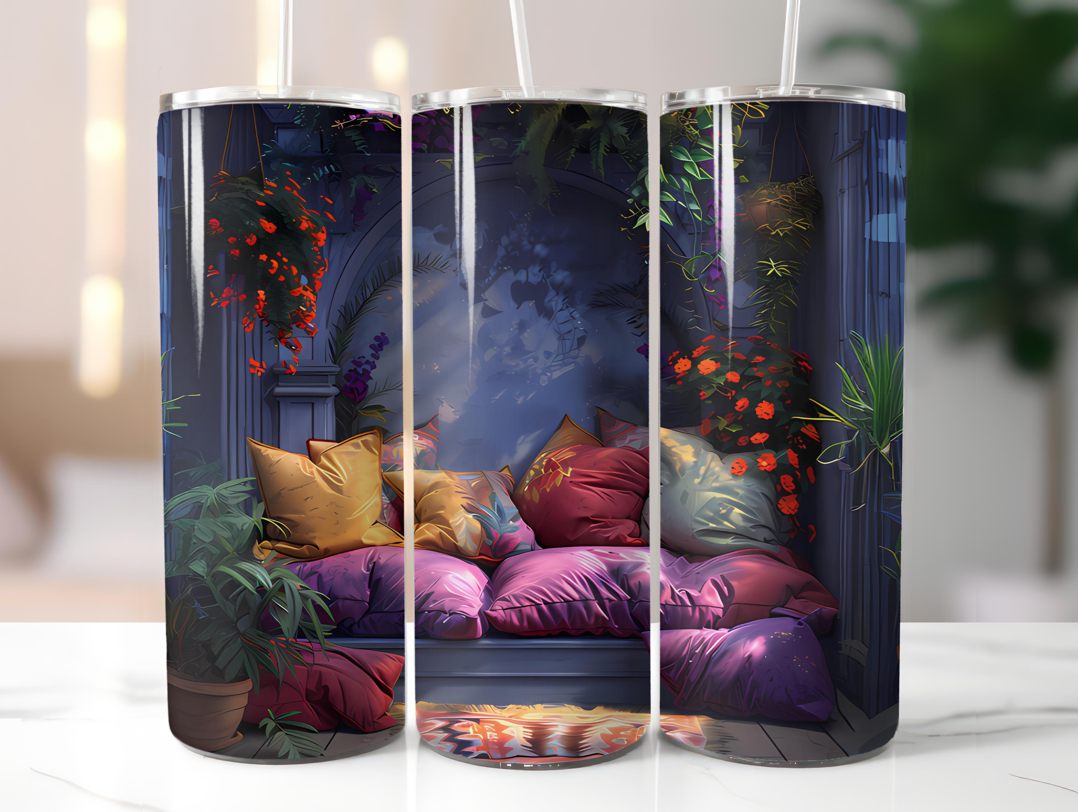 Book Clubs 4 Tumbler Wrap - CraftNest - Digital Crafting and Art