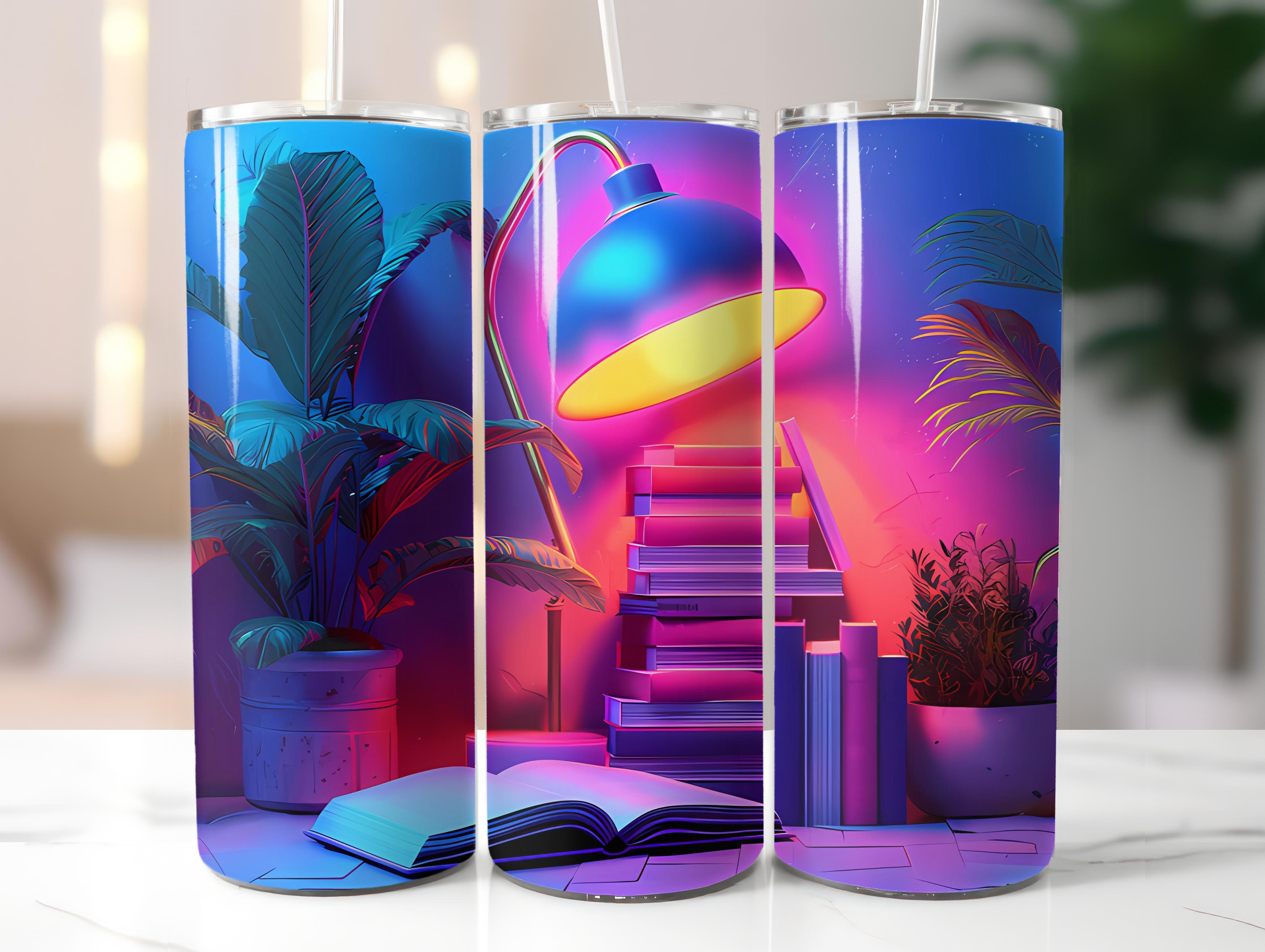 Book Clubs 3 Tumbler Wrap - CraftNest - Digital Crafting and Art