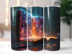 Book Clubs 2 Tumbler Wrap - CraftNest - Digital Crafting and Art