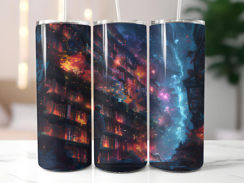 Book Clubs 4 Tumbler Wrap - CraftNest - Digital Crafting and Art