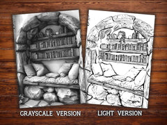 Book Reading Coloring Books - CraftNest - Digital Crafting and Art