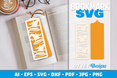 Halloween Lasercut Bookmark SVG Bundle - CraftNest - Digital Crafting and Art