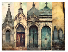 Graveyards Junk Journal Pages - CraftNest