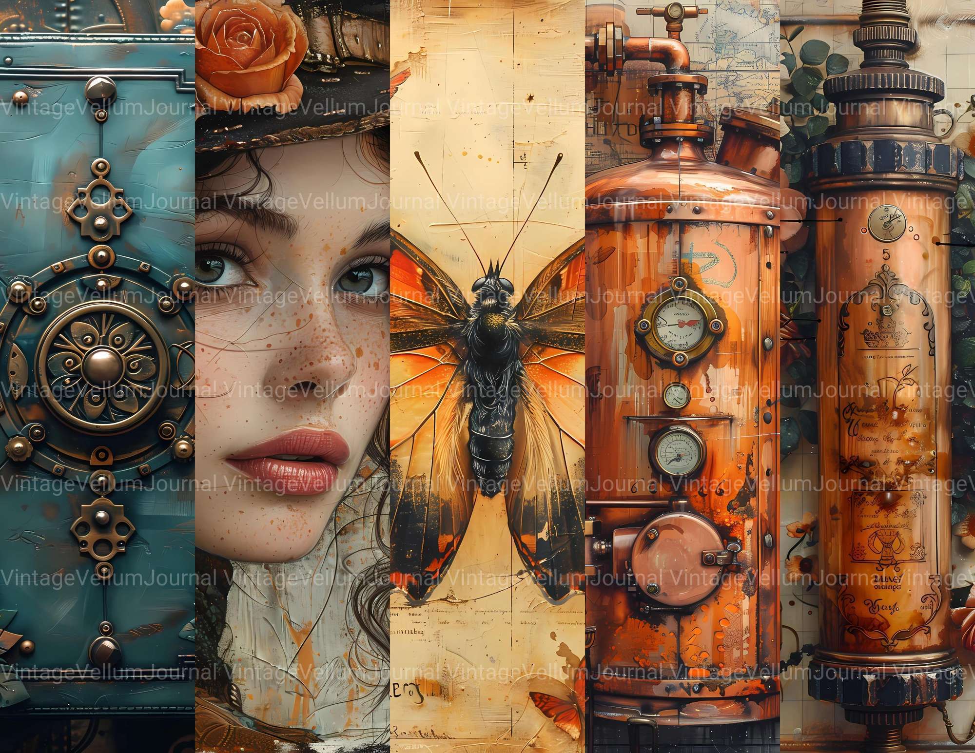 Steampunk Back To School - CraftNest - Digital Crafting and Art