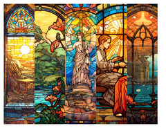 Stained Glass Junk Journal Pages - CraftNest