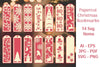 Paper Cut SVG Bundle for Bookmarks