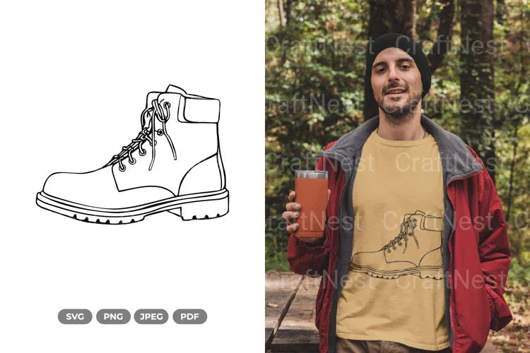 Boots SVG Bundle - CraftNest - Digital Crafting and Art