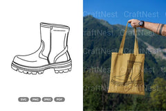 Boots SVG Bundle - CraftNest - Digital Crafting and Art