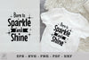 Born to Sparkle and Shine Baby Quotes SVG Bundle