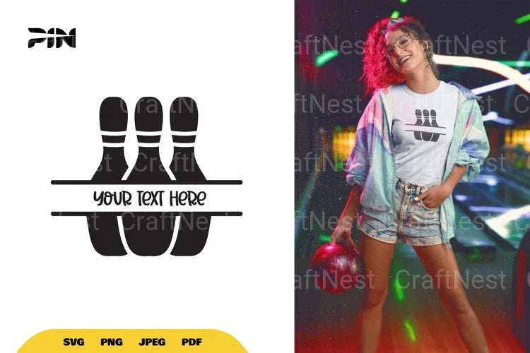 Bowling Sport SVG Bundle - CraftNest - Digital Crafting and Art