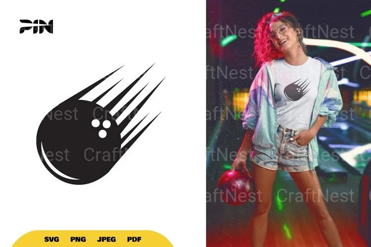 Bowling Sport SVG Bundle - CraftNest - Digital Crafting and Art