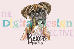 Boxer Mama Clipart Bundle - CraftNest - Digital Crafting and Art