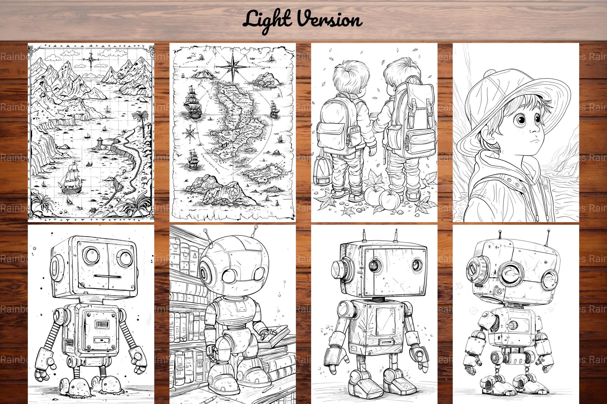 Boys Back To School Coloring Books - CraftNest - Digital Crafting and Art