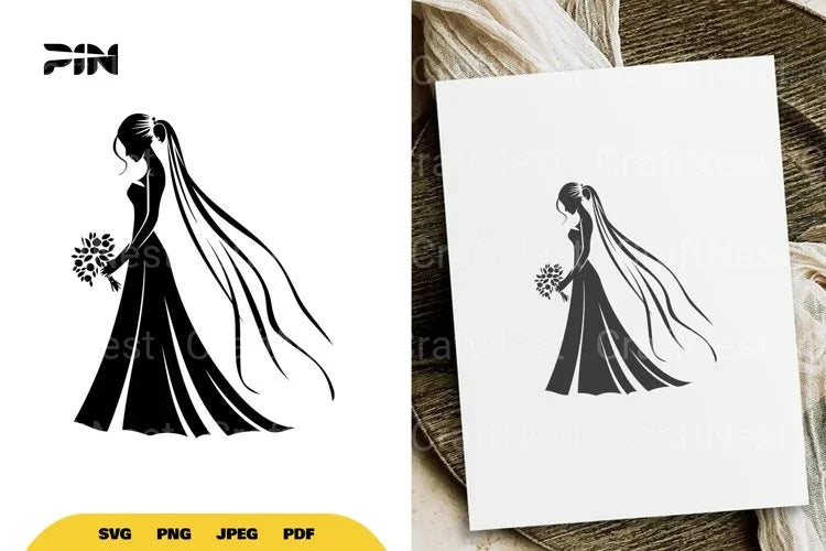 Bride SVG Bundle - CraftNest - Digital Crafting and Art
