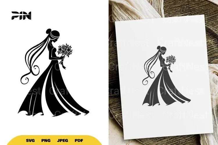 Bride SVG Bundle - CraftNest - Digital Crafting and Art
