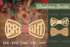 Bright Laser Cut Bowtie Clipart Bundle