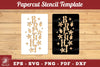 Bright Papercut Stencil Clipart Bundle