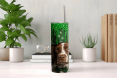St. Patrick's Day Brittany Dog Tumbler Bundle - CraftNest - Digital Crafting and Art