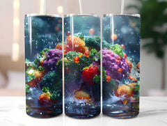 Broccoli 3 Tumbler Wrap - CraftNest - Digital Crafting and Art