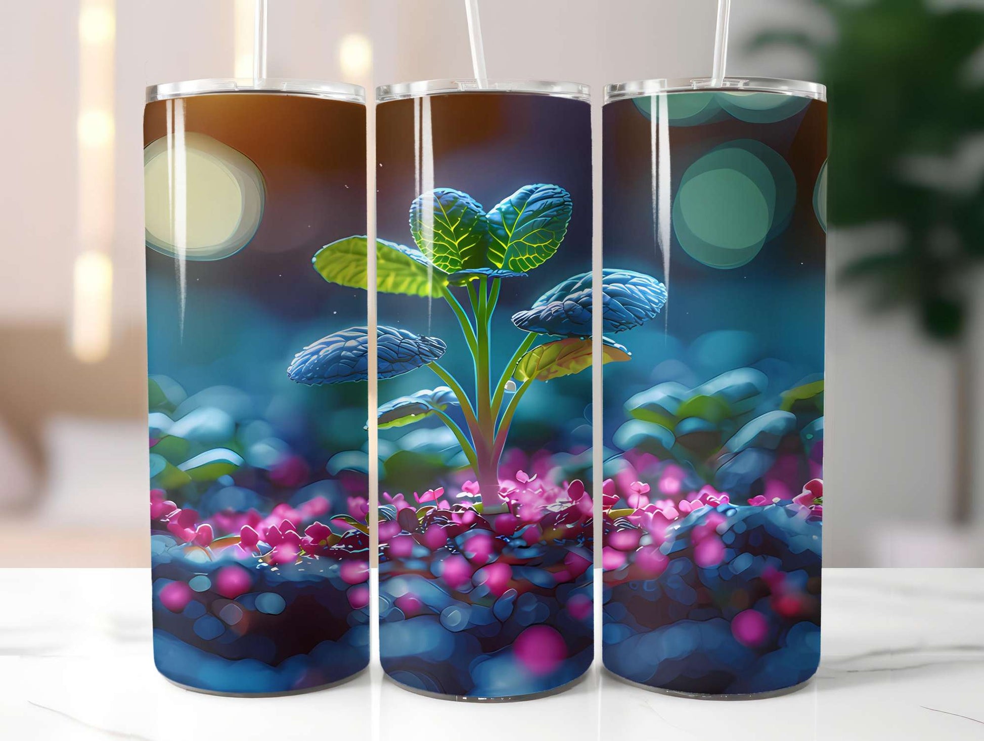 Broccoli 2 Tumbler Wrap - CraftNest - Digital Crafting and Art