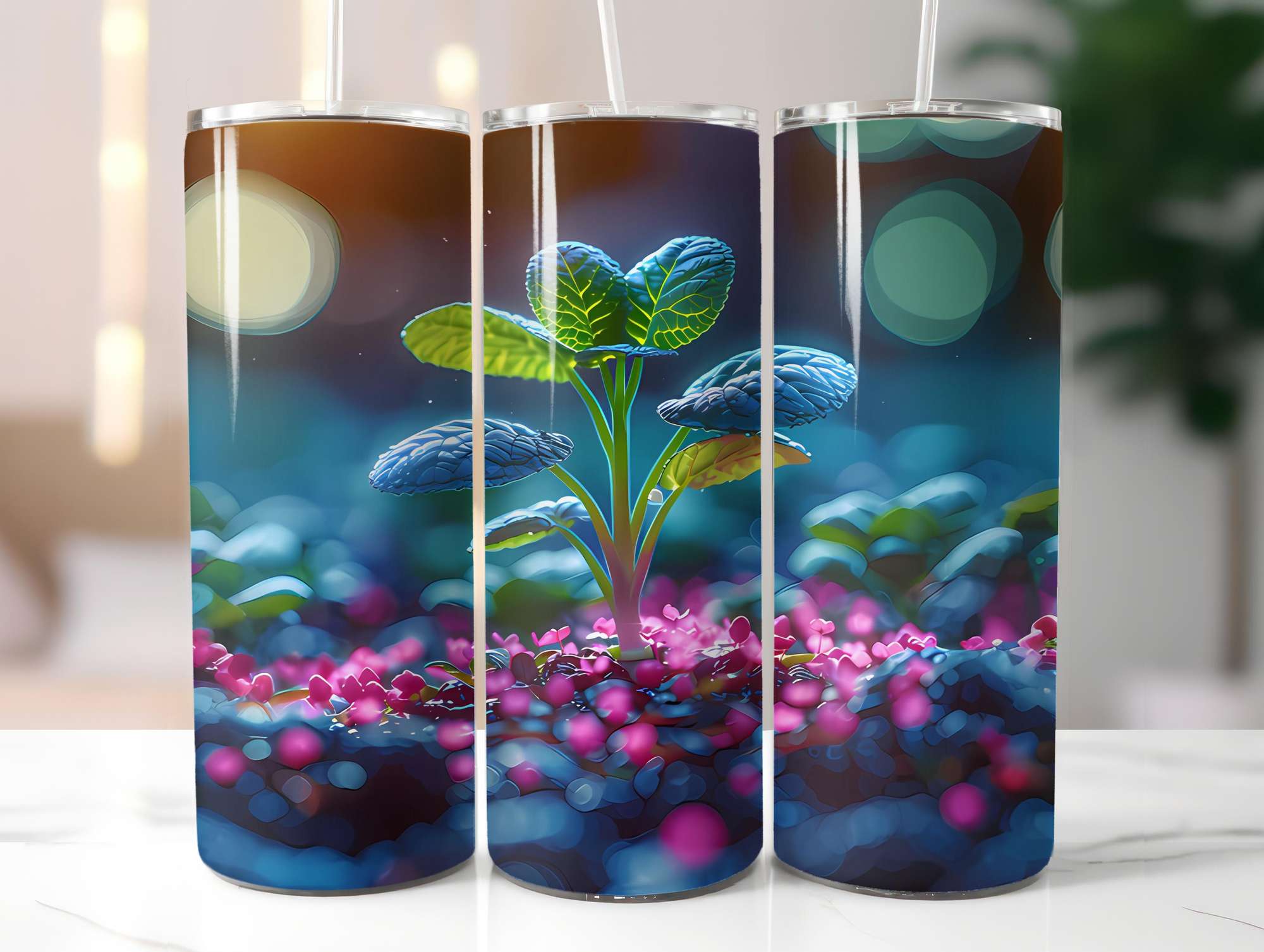 Broccoli 2 Tumbler Wrap - CraftNest - Digital Crafting and Art