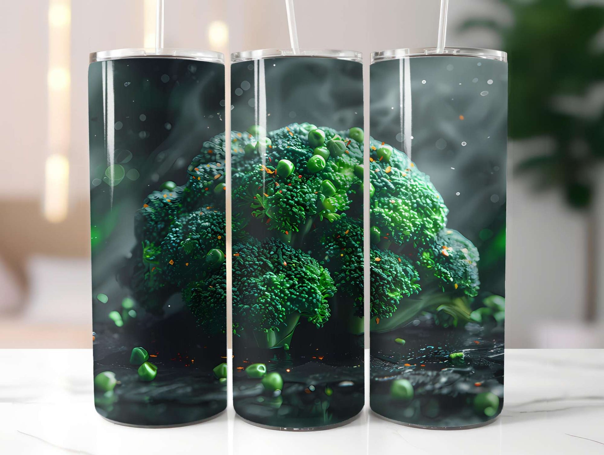 Broccoli 2 Tumbler Wrap - CraftNest - Digital Crafting and Art