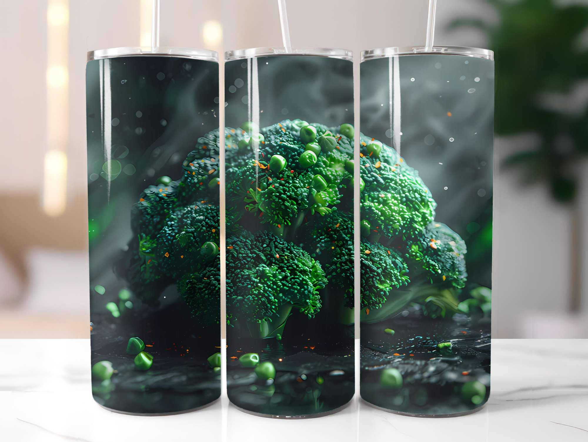 Broccoli 2 Tumbler Wrap - CraftNest - Digital Crafting and Art