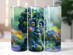 Broccoli 3 Tumbler Wrap - CraftNest - Digital Crafting and Art