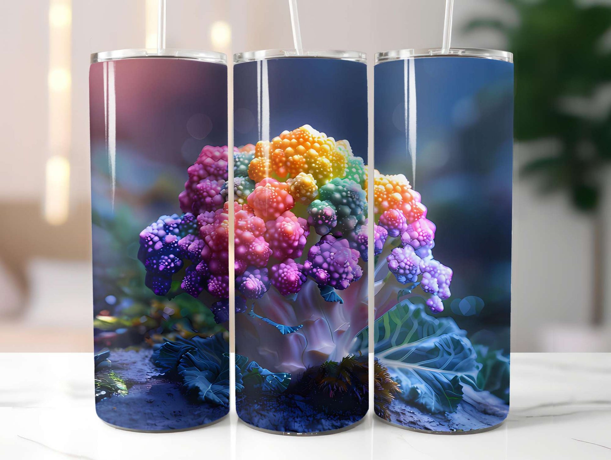 Broccoli 2 Tumbler Wrap - CraftNest - Digital Crafting and Art
