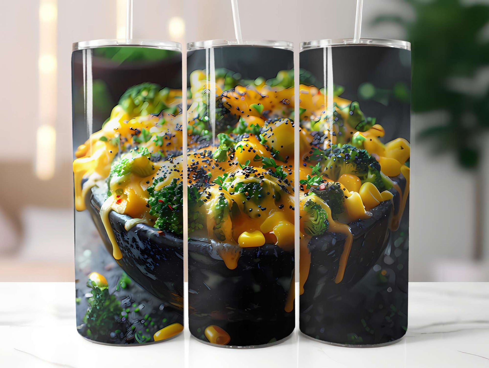 Broccoli 3 Tumbler Wrap - CraftNest - Digital Crafting and Art