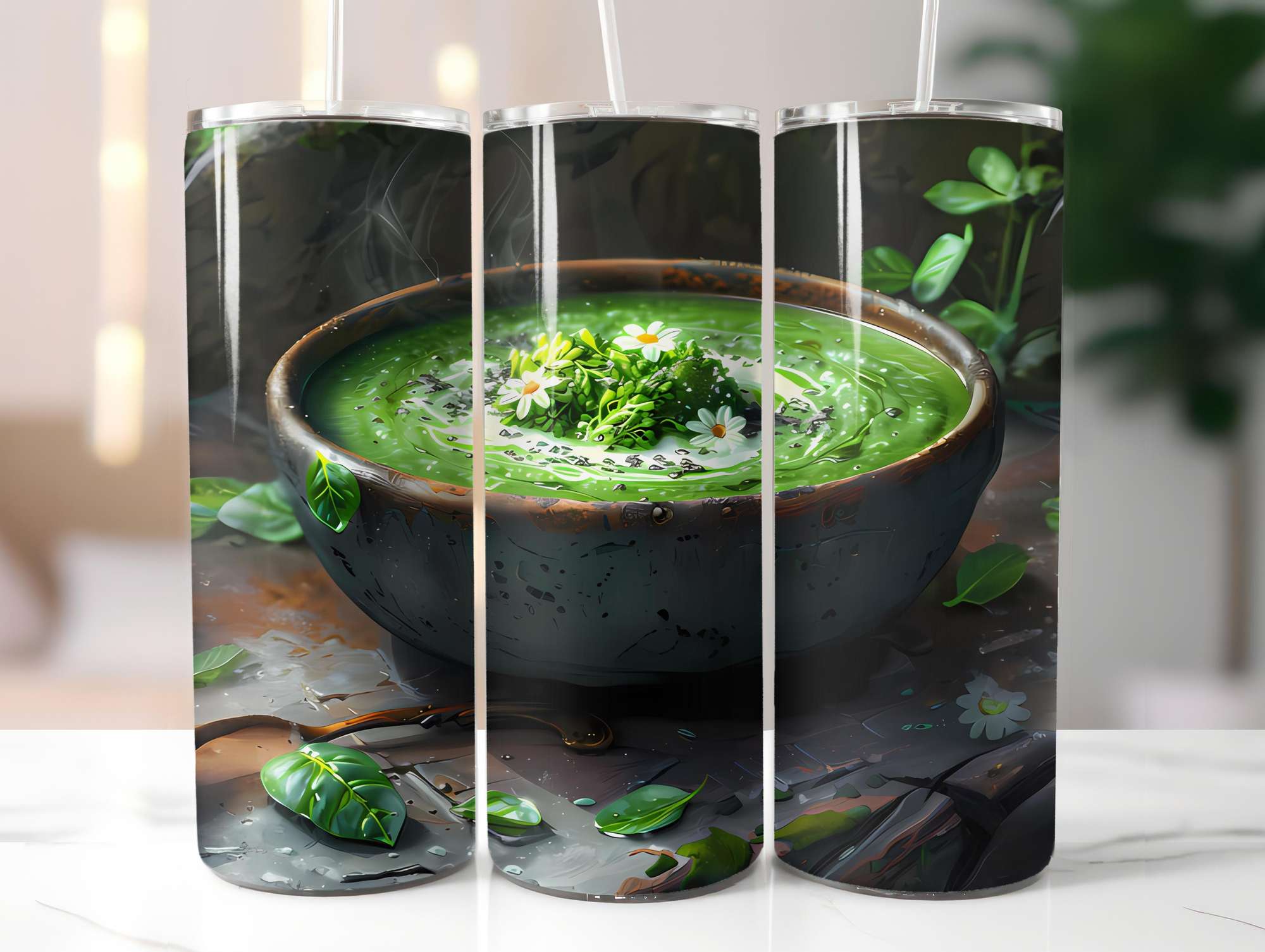 Broccoli 2 Tumbler Wrap - CraftNest - Digital Crafting and Art