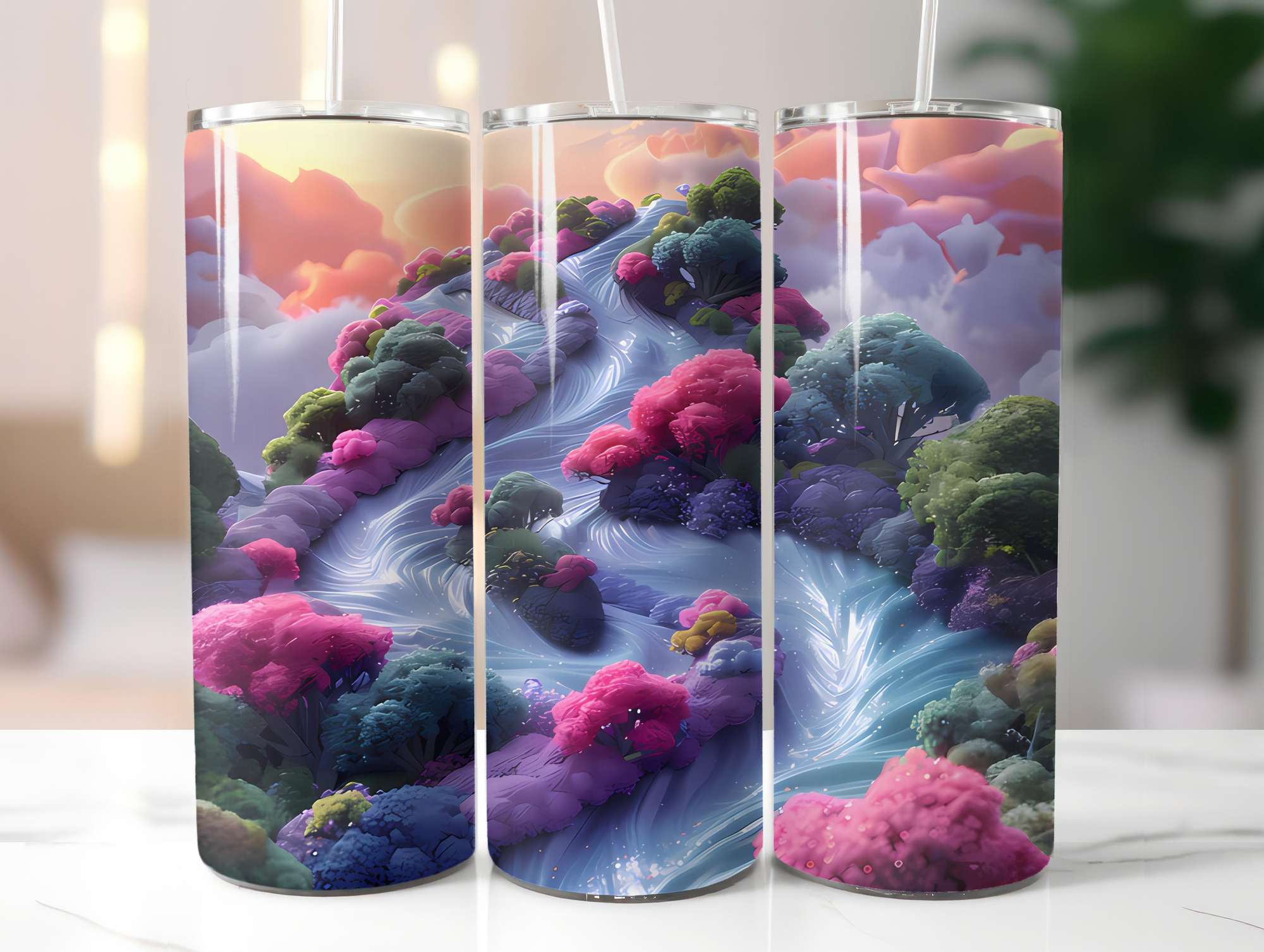 Broccoli 3 Tumbler Wrap - CraftNest - Digital Crafting and Art