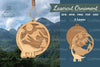 Brontosaurus Laser Cut Ornament Clipart Bundle