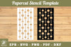 Bubbles Papercut Stencil Clipart Bundle