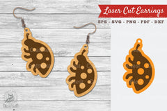 Bug Laser Cut Earrings Design Bundle - CraftNest - Digital Crafting and Art