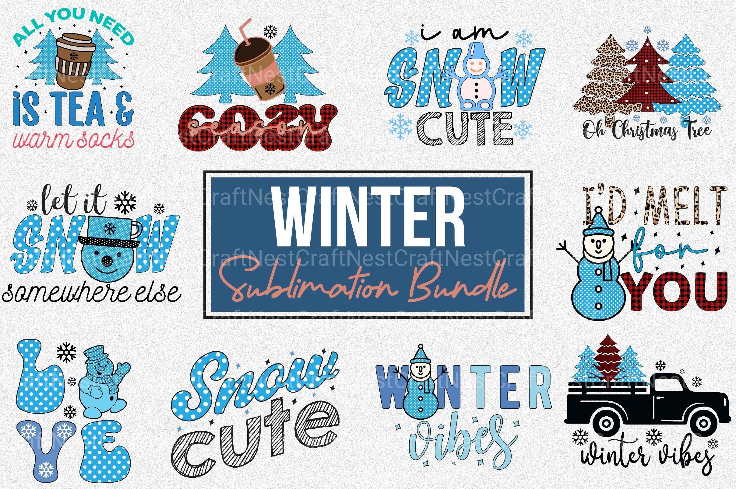 Winter Clipart Bundle - CraftNest - Digital Crafting and Art