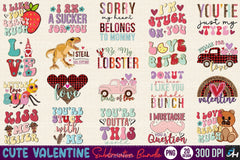 Big Retro Valentine Clipart Bundle - CraftNest - Digital Crafting and Art