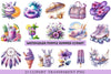 Purple Summer Clipart 1