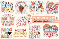 Retro Valentine's Day Clipart Bundle 4 - CraftNest - Digital Crafting and Art