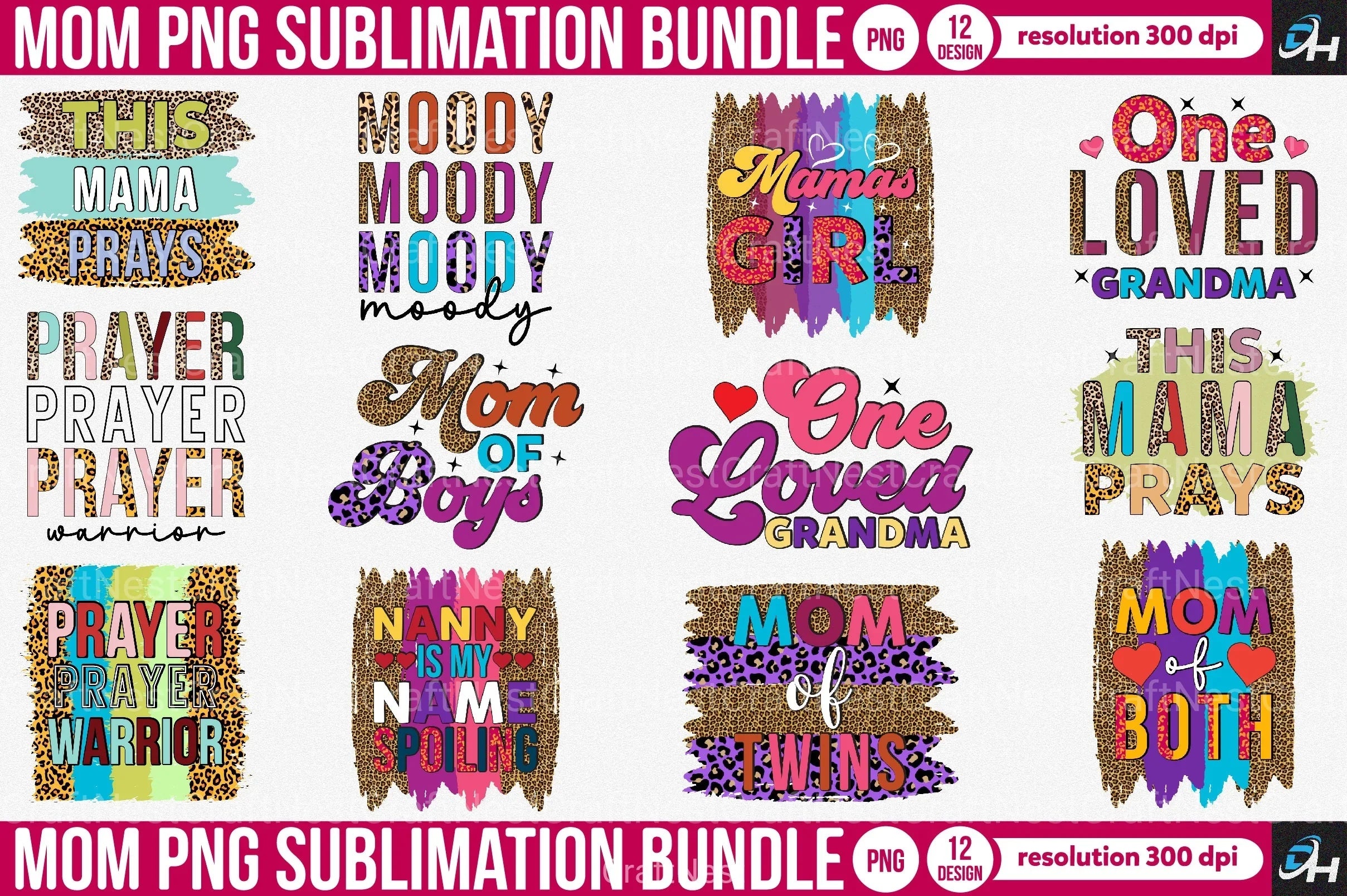 Mom Clipart Bundle