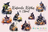 Enchanting Witches Clipart Bundle