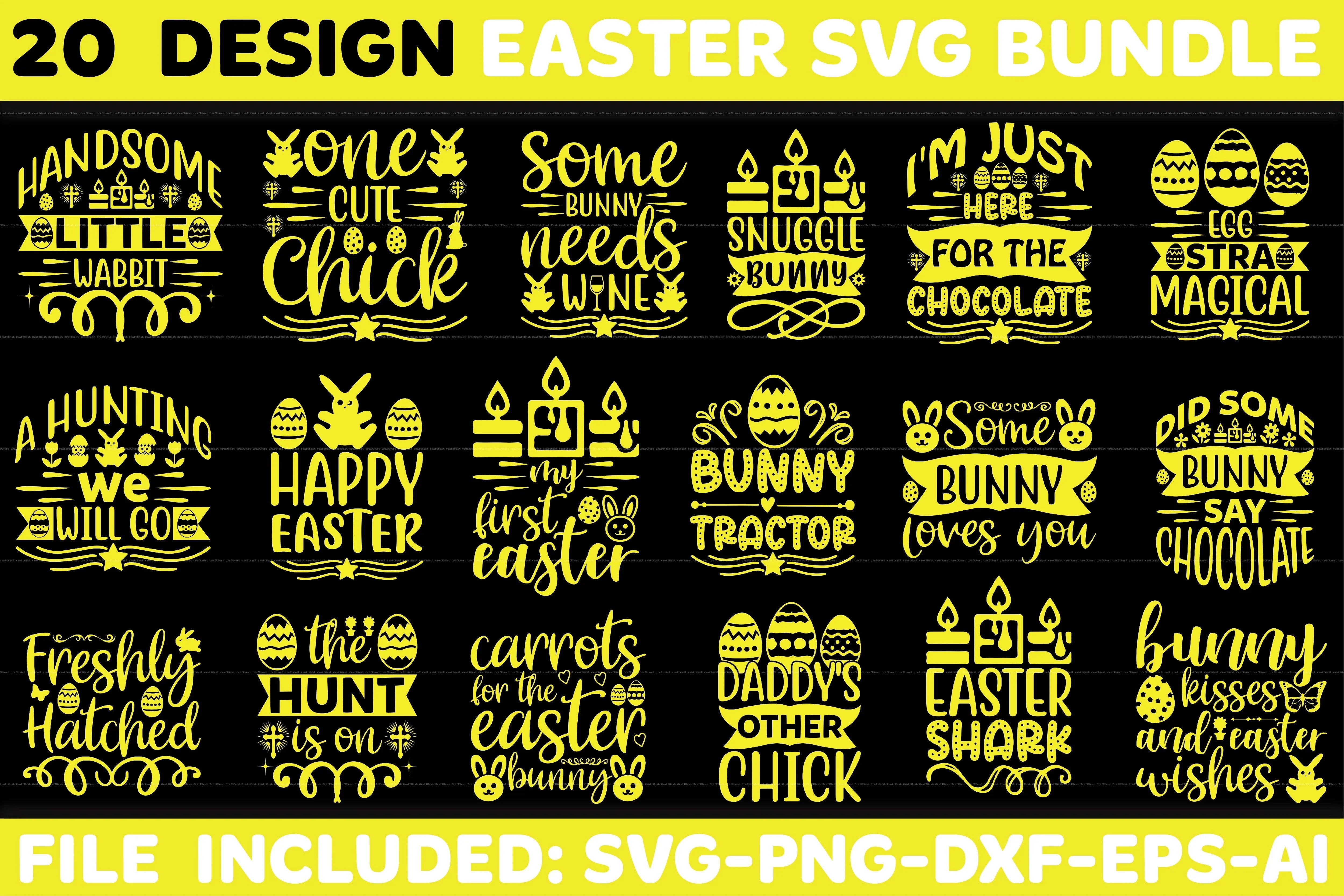 Easter Design SVG Bundle