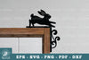 Bunny Door Corner Lasercut SVG Bundle