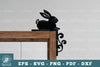 Bunny Door Corner Lasercut SVG Bundle