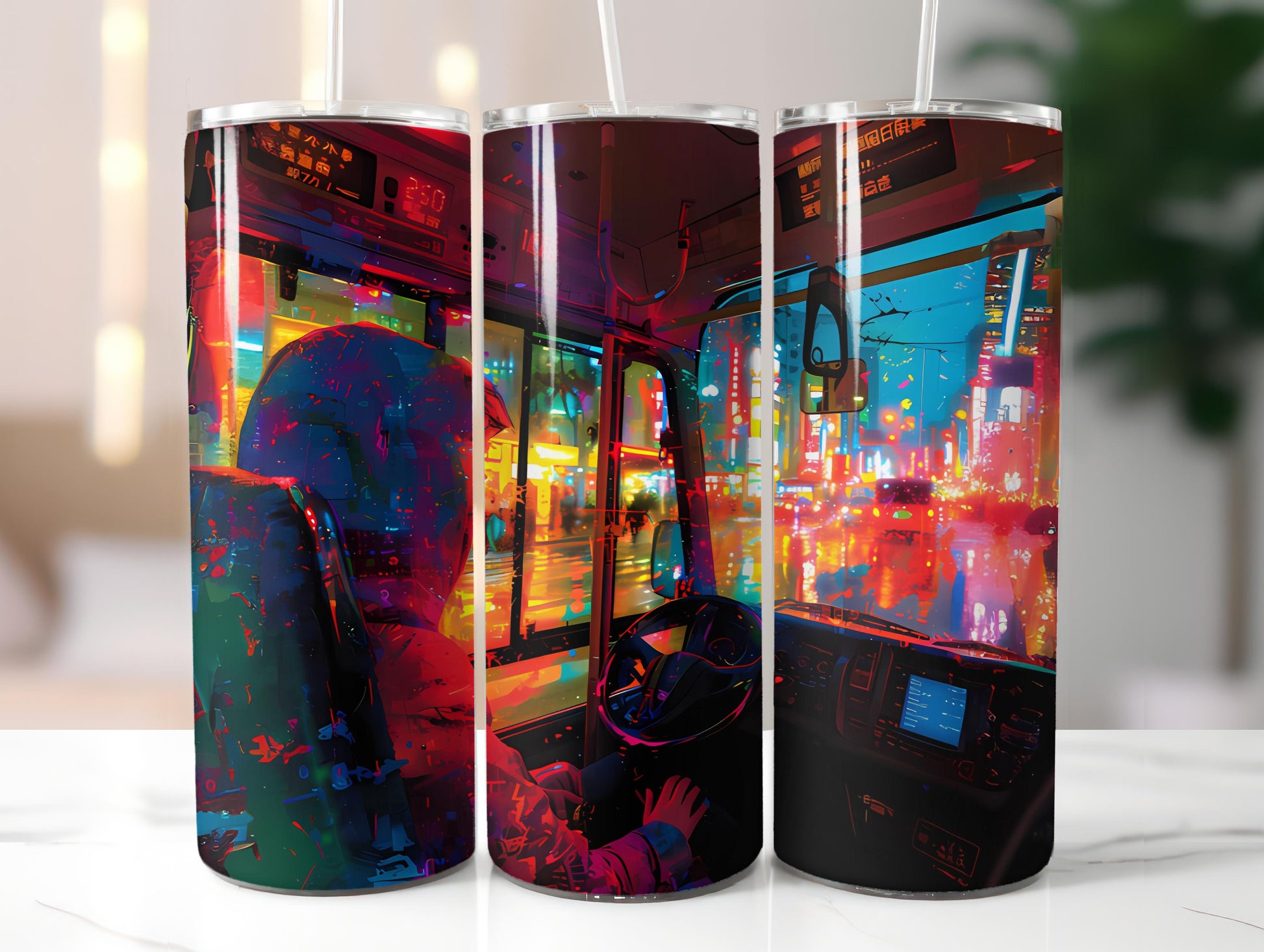 Bus Driver 2 Tumbler Wrap - CraftNest - Digital Crafting and Art