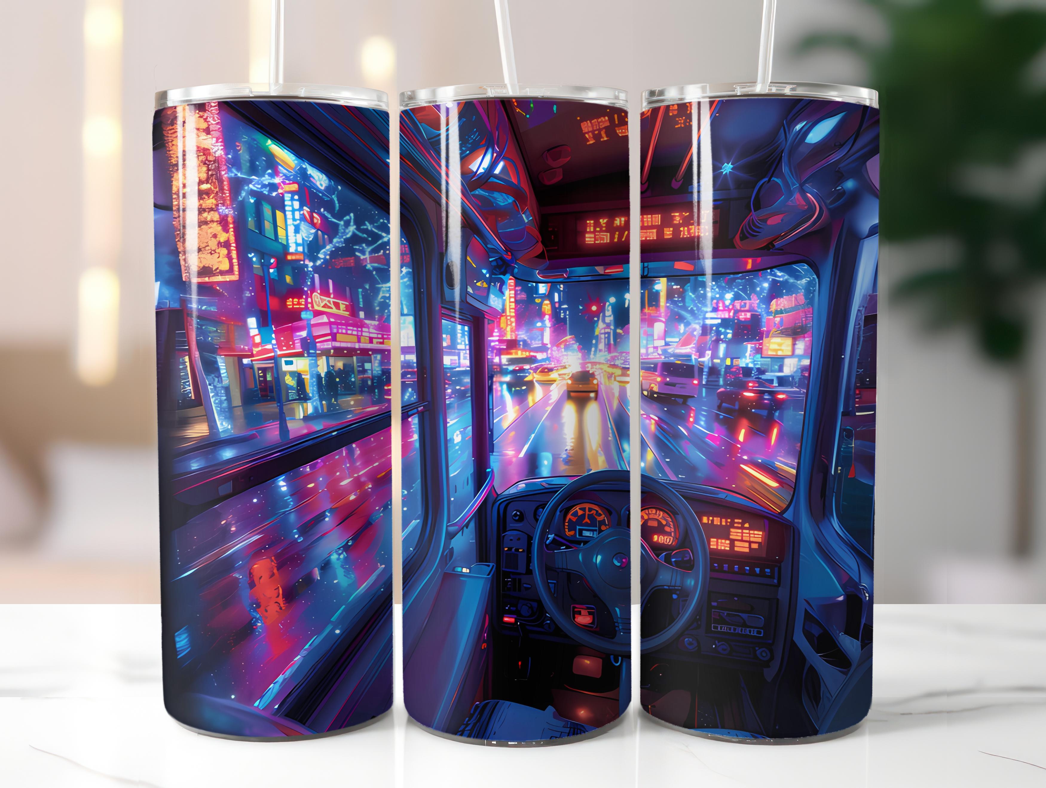 Bus Driver 4 Tumbler Wrap - CraftNest - Digital Crafting and Art